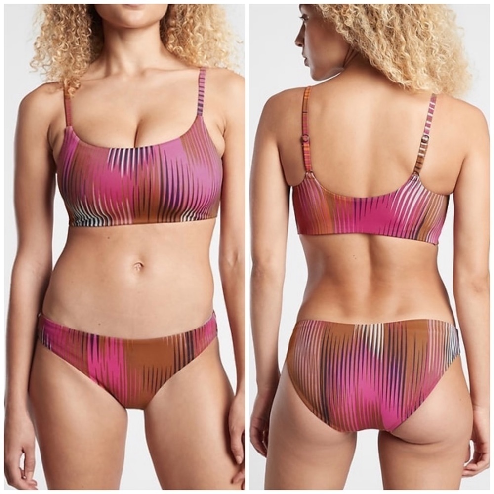 NWT Athleta A-C Ibiza Scoop Bikini Top - XXS